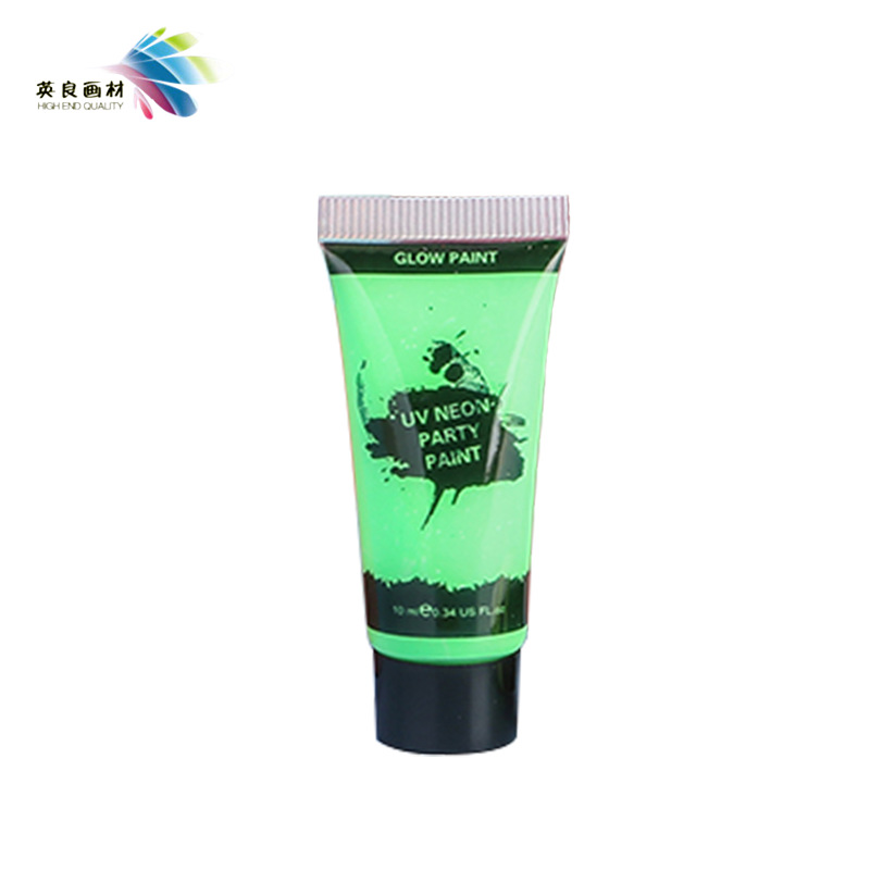 Picture of Cross-border water-based fluorescent face paint fluorescent paint hand-painted paint Halloween face painting diy paint wholesale