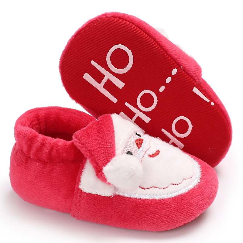Picture of Christmas baby shoes baby shoes soft sole shoes baby shoes one-piece delivery