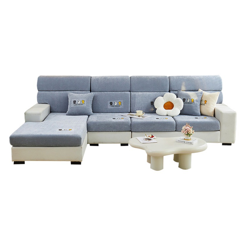 Chenille Four Seasons Universal Sofa Cover All-inclusive Universal Cover 2025 New Cartoon Cute Anti-cat Scratch Sofa