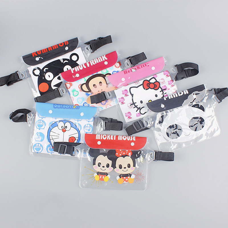 Swimming Waterproof Bag Large Waterproof Waist Bag Mobile Phone Camera Waterproof Bag Portable Storage Transparent Bag Mobile Phone Waterproof Bag