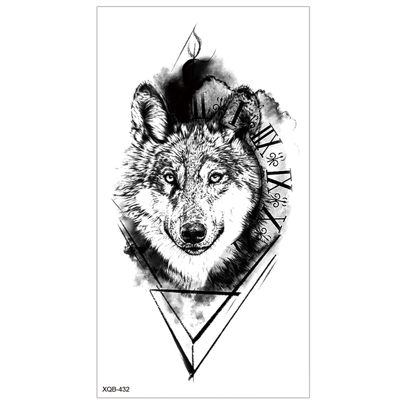 Picture of New Half Arm Tattoo Stickers Cross-border Amazon Hot Selling Set Dark European and American Realistic Waterproof Tattoo Stickers Wholesale