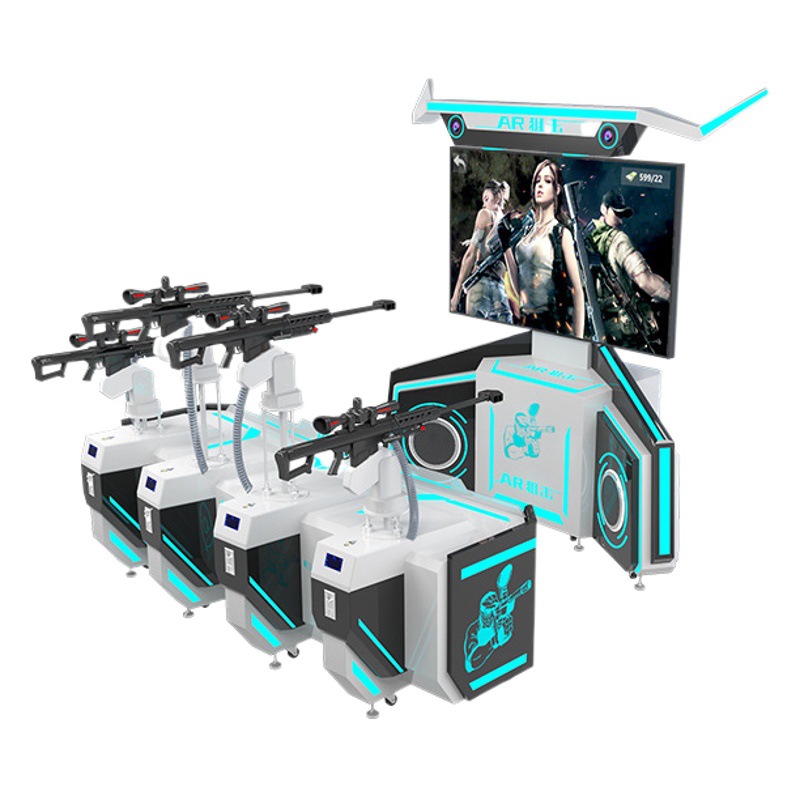 Shadow power AR game machine commercial Gatlin shooting vr amusement equipment all-in-one experience hall video game City joining