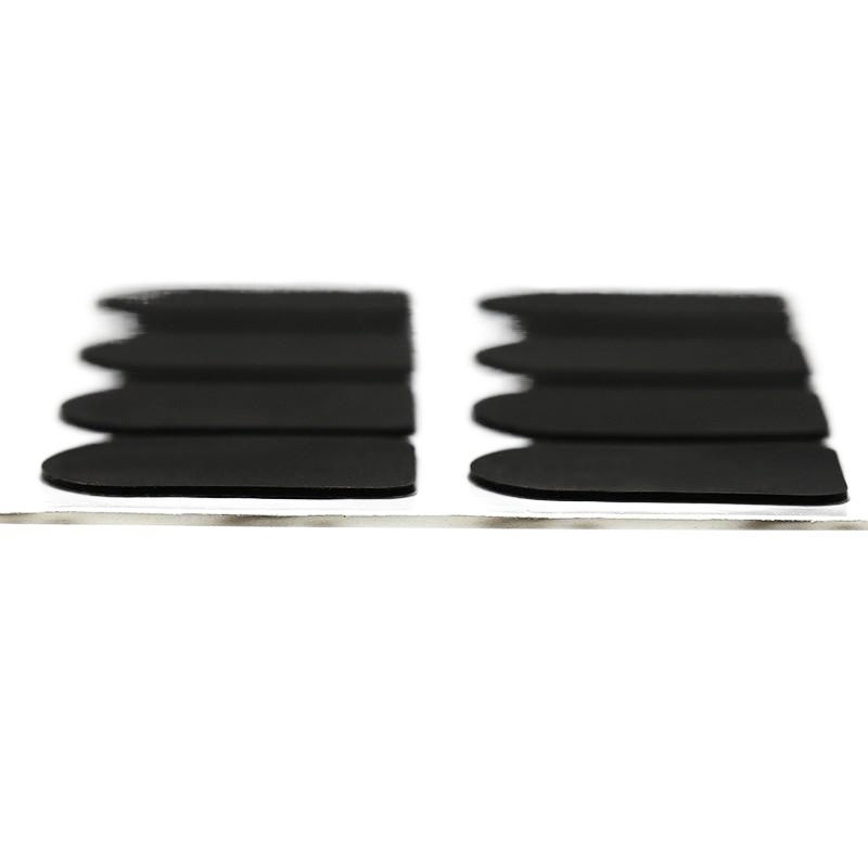 Factory for musical instrument accessories saxophone clarinet 0.8 black transparent flute head stickers tasteless edible material 40