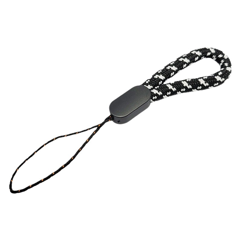 Factory wholesale camouflage short mobile phone lanyard hand rope U disk key small object ornaments ring lanyard in stock