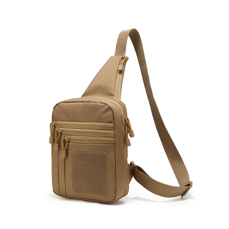 Picture of Outdoor Waterproof Single-Shoulder Chest Bag for Hiking, Sports, Cycling, Mountaineering, Multifunctional Chest Bag, Wind and Rain Resistant