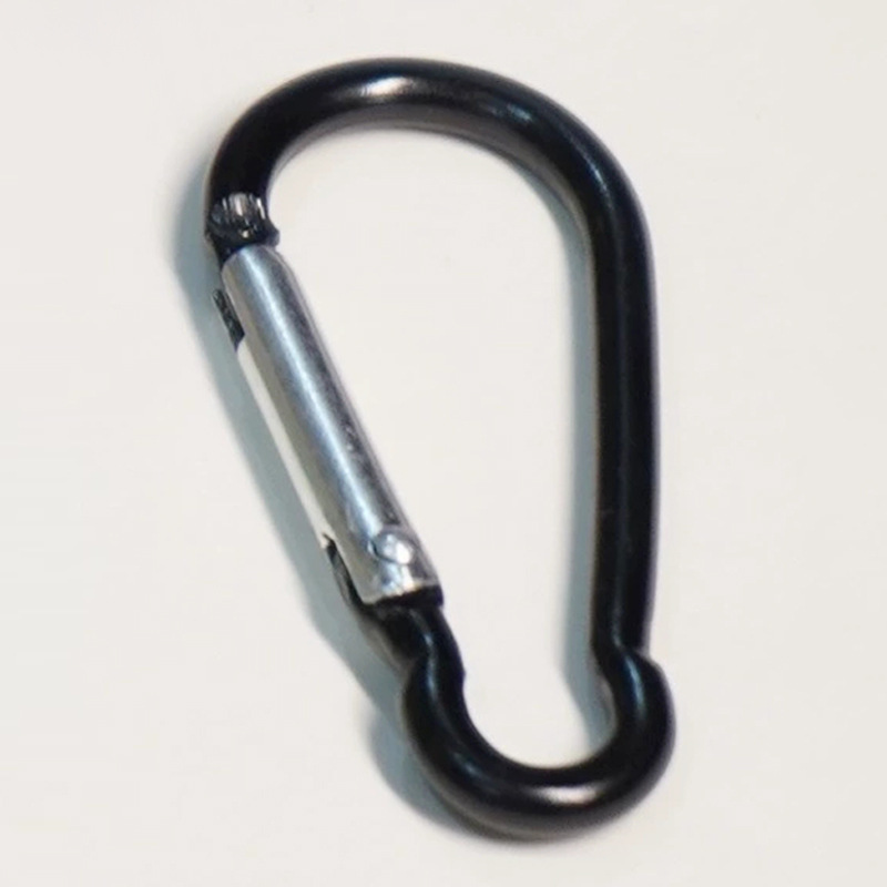 Picture of No.5 gourd buckle aluminum alloy spring mountaineering buckle mountain climbing backpack key chain outdoor quick hanging