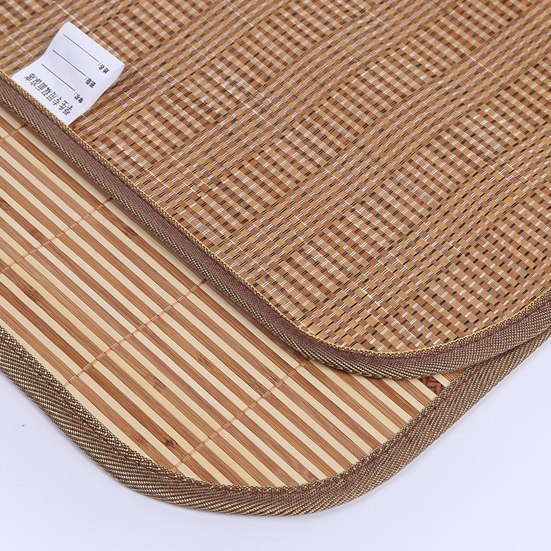 Picture of Kindergarten baby sleeping mat baby bed bamboo mat summer children's sleeping mat double-sided linen mat factory wholesale