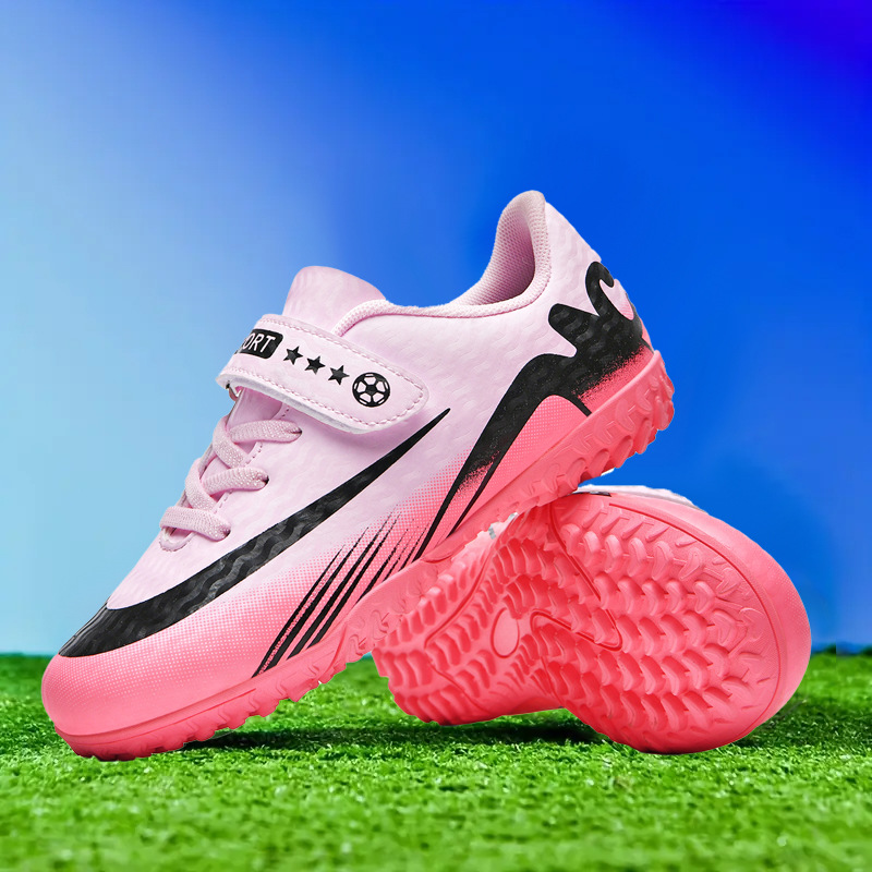 Children's football shoes new cross-border foreign trade youth primary school students broken nails outdoor competition training shoes wholesale