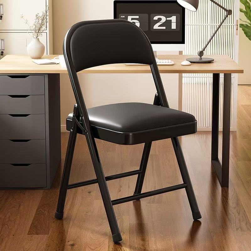New Stool Household Folding Back Chair Portable Computer Chair Conference Chair Office Chair Dining Chair Dormitory Chair