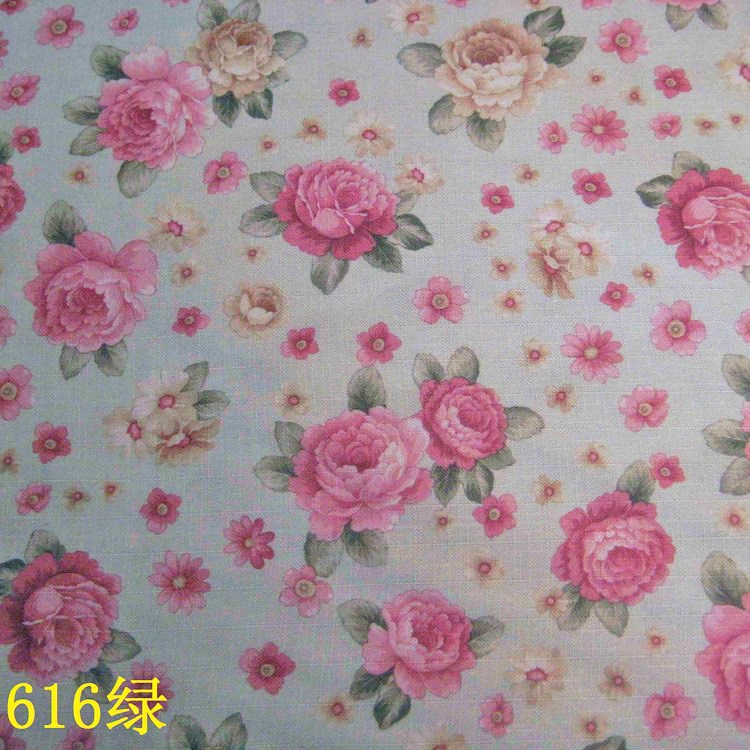 Picture of Manufacturer's Ready Stock 2.8m Wide Polyester Imitation Linen Jacquard Bamboo Plaid Cloth Flower Pattern Rich Cross Plaid Bamboo Cloth