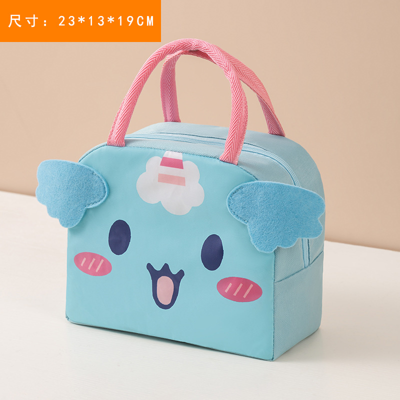 Picture of New fresh lunch box bag thickened aluminum foil insulation cold cartoon lunch bag student portable insulation lunch bag