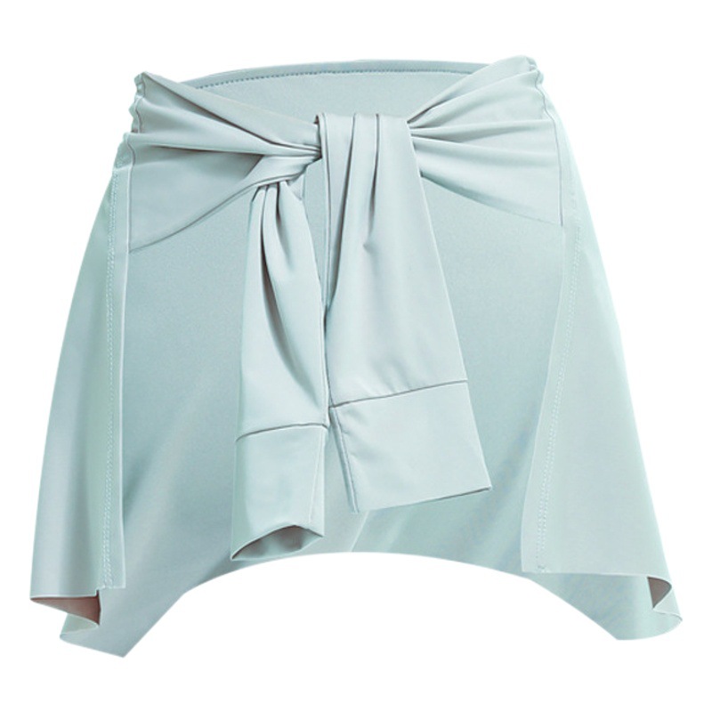 Cross-border European and American Sports Fitness Yoga Skirt Hip Covering Slim Skirt Strap Yoga Dance Ballet Skirt