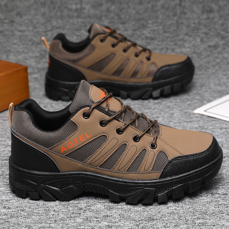 Picture of Mountaineering Shoes Men's Four Seasons Work Wear-resistant Labor Insurance Shoes Fashion Casual Shoes Outdoor Running sneaker plus size Men's Shoes
