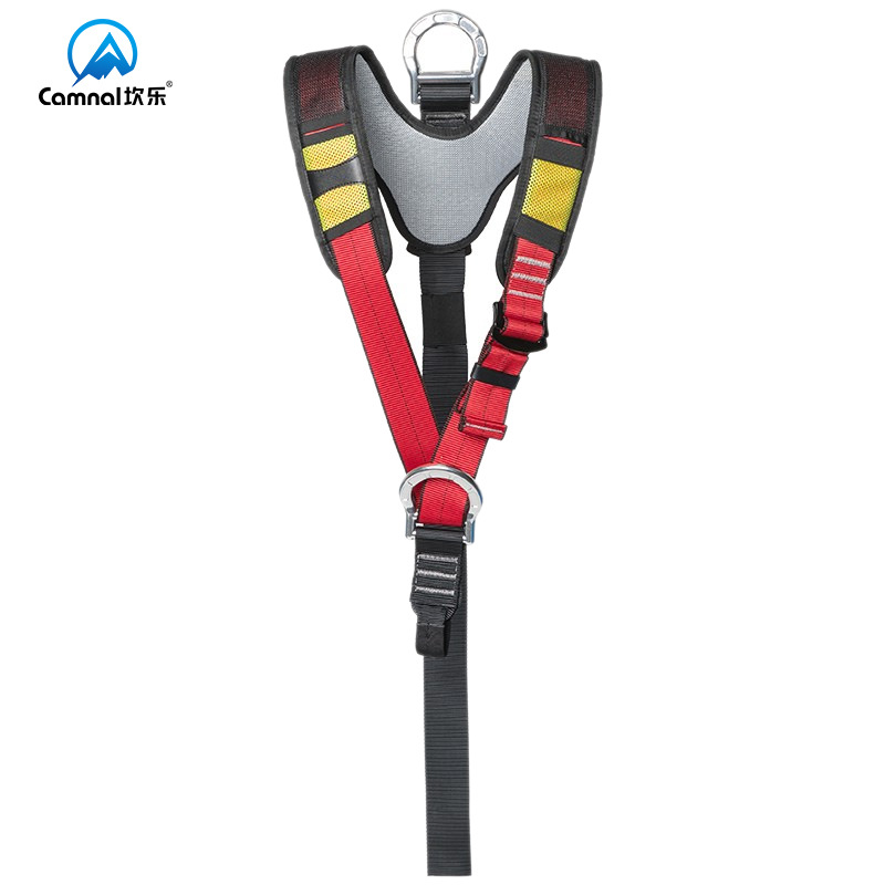 Picture of Kanle outdoor expansion rock climbing aerial work safety belt shoulder strap connectable upper half safety belt
