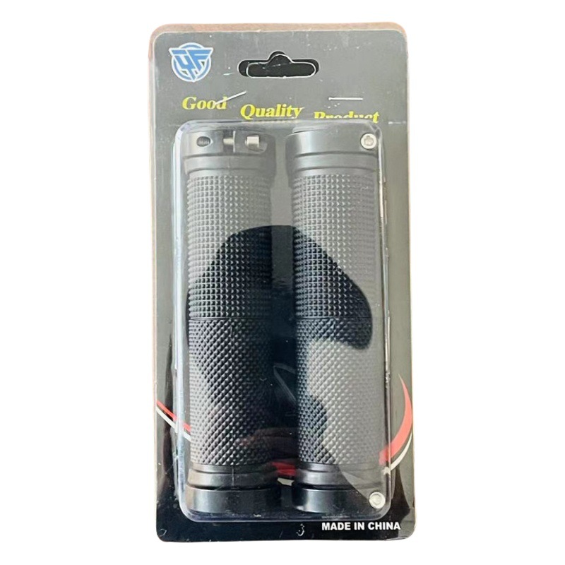Mountain bike handle set bicycle handle set bilateral lock belt block pair straight handle 1 price manufacturers direct supply