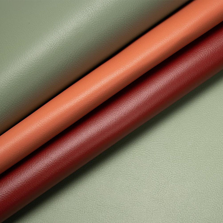 Picture of Environmentally Friendly Spot Wholesale 1.8mm Fine-Grained Double-Sided Leather Pvc Leather Scratch-Resistant Coaster Dining Table Mat Bag Handbag Leather