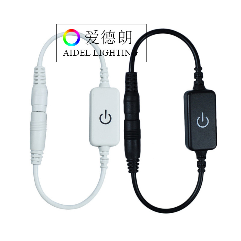 Picture of LED monochrome touch switch dimmer mini monochrome controller online Touch Switch online dimming