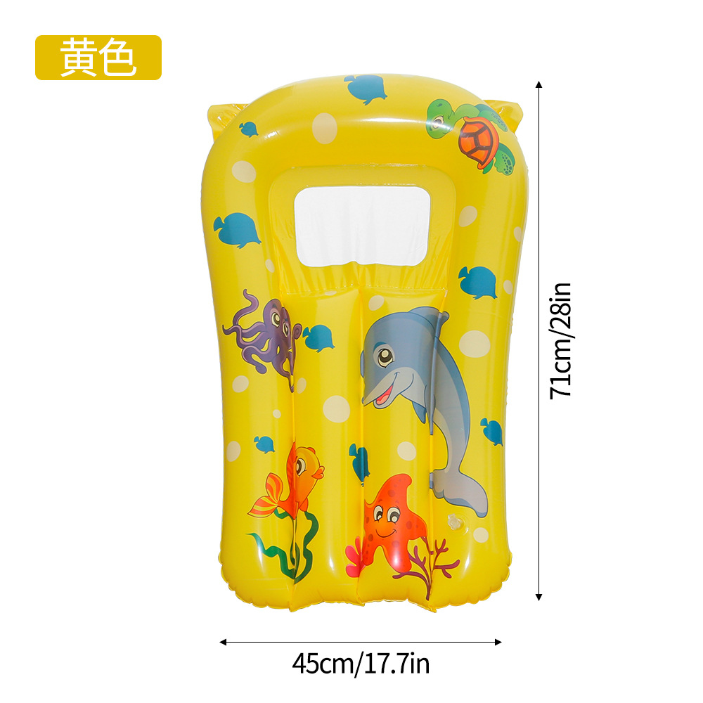 Picture of Cross Border in stock Inflatable Surfboard New Product Children PVC Inflatable Paddle Board Surfing Toys Water Skiing Toys