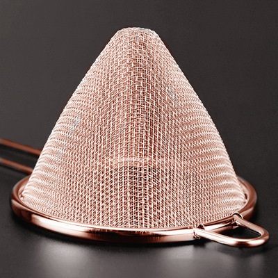 Picture of Cross-Border Ultra-Precision 304 Stainless Steel Filter Filter Deepened Triangular Conical Funnel Leakage Duster