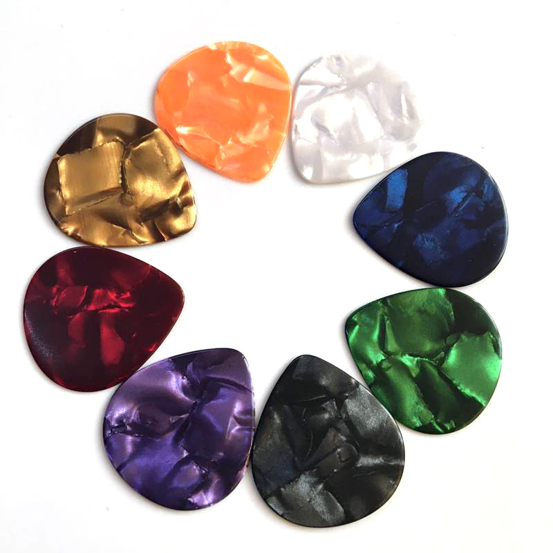 Picture of Guitar Picks 0.5 0.75 1mm Guitar Picks Guitar Picks Heart-Shaped Strumming Picks