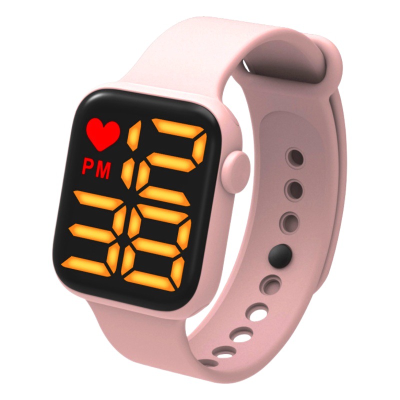 Manufacturer Wholesale Led Electronic Watch Waterproof Movement Large Font Display Y1 Touch Electronic Watch in Stock Digital Display