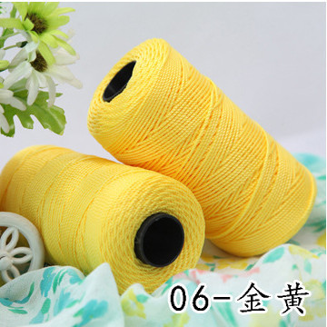 Picture of Knitting Summer Hat Thread Hook Wrapped Thread Hook Seat Cushion Doll Thread Manufacturer Wholesale Strand Thread Polypropylene Wholesale