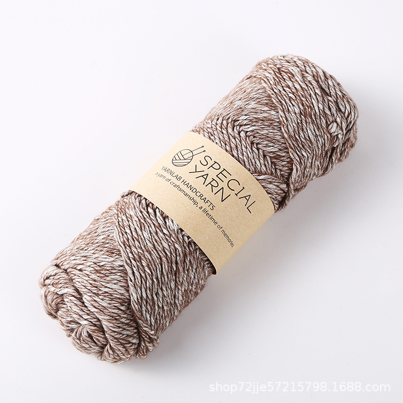 Picture of Cotton Yarn Spray Yarn Skin-Friendly Scarf DIY Material Yarn Ball Handmade Knitting Scarf Yarn Blanket Doll Yarn