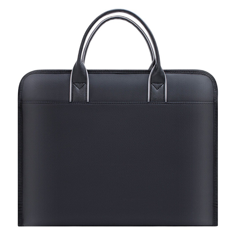 Bailixing Large Capacity Briefcase Customized Portable File Bag File Bag Conference Bag Hand Bag with logo Printing