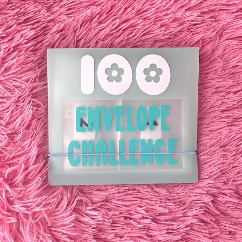 Picture of New cross-border 100 Envelope Cash Stuffing Savings Challenge Binder