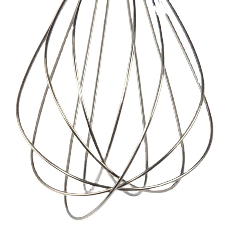Picture of Factory wholesale 8-inch 10-inch 12-inch stainless steel manual eggbeater kitchen blender cake baking tool
