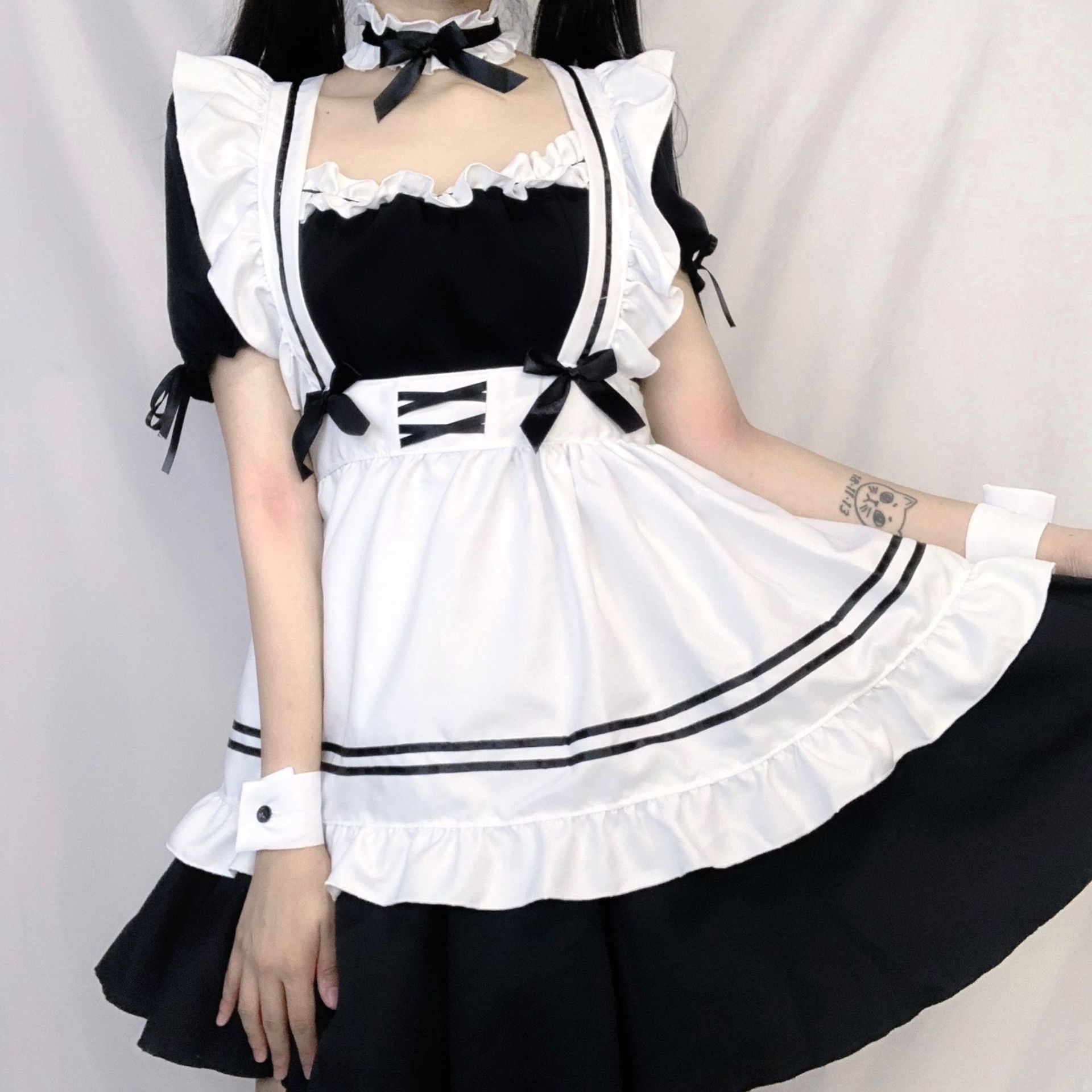 Picture of S-4Xl Large Size Japanese Style Maid Costume Cosplay Maid Costume Anime Cosplay Lolita Lolita Women's Clothing