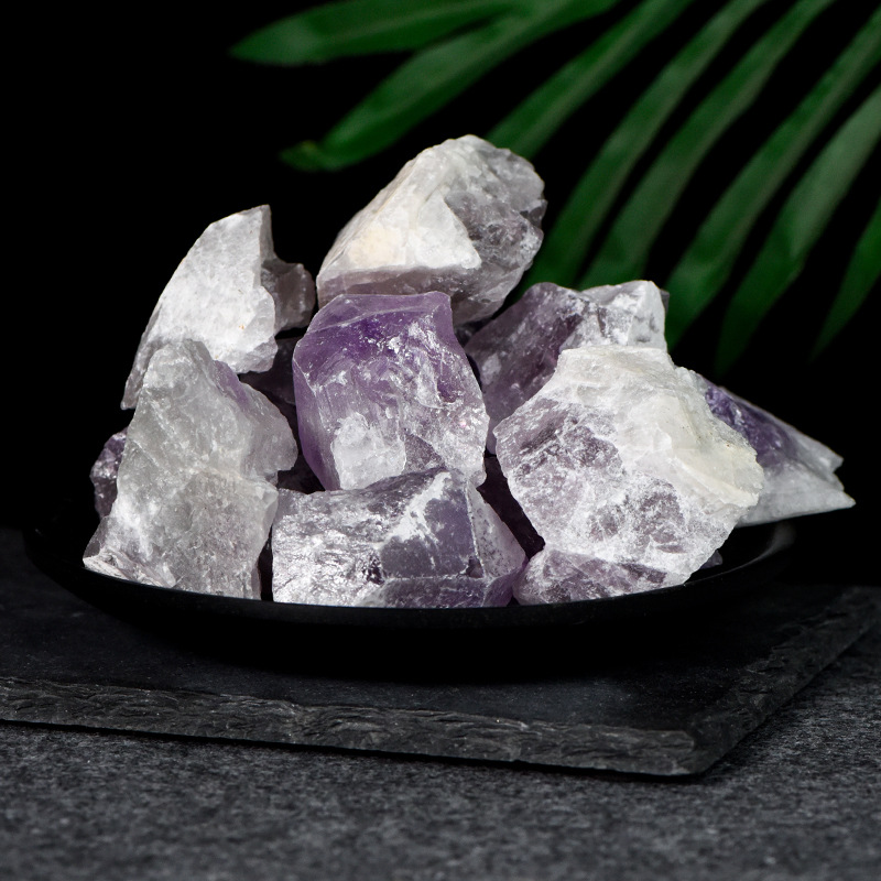 Picture of Spot wholesale Crystal raw stone aromatherapy stone scented stone natural powder Crystal Green fluorite amethyst Citrine Crystal Stone
