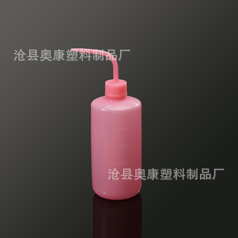 Picture of 500ml Plastic Bottle, Succulent Curved Mouth Watering Water Kettle, Flower Watering Water Kettle, Plastic Sub-Bottle, Tattoo Water Kettle