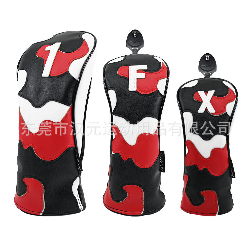 Picture of Factory Hot Cross-border Camouflage Golf Cart Cover Wooden Cart Cover Protective Cover PU Sports Equipment
