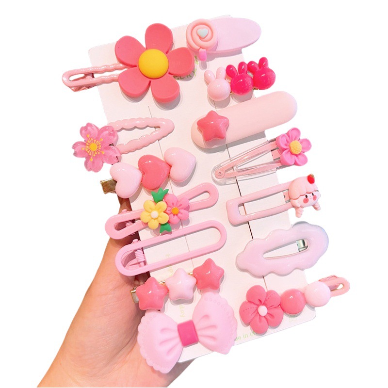 Children's Hair Clip Headwear Girl's Bangs Clip Girl's Cute Clip 2024 New Baby's Small Clip Hairpin Hair Accessories