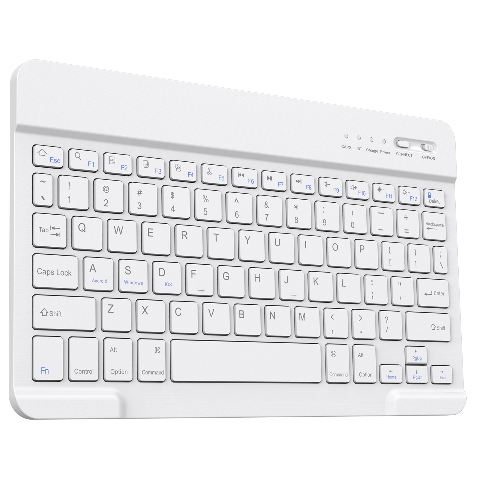 Picture of Cross-border explosions Russian small language wireless bluetooth keyboard ultra-thin portable wholesale Russian Korean wireless keyboard