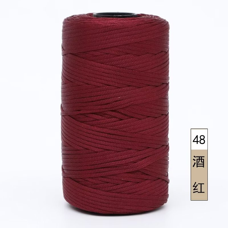 Picture of Spring and Summer peony hand bag crocheted material package ice hemp thread