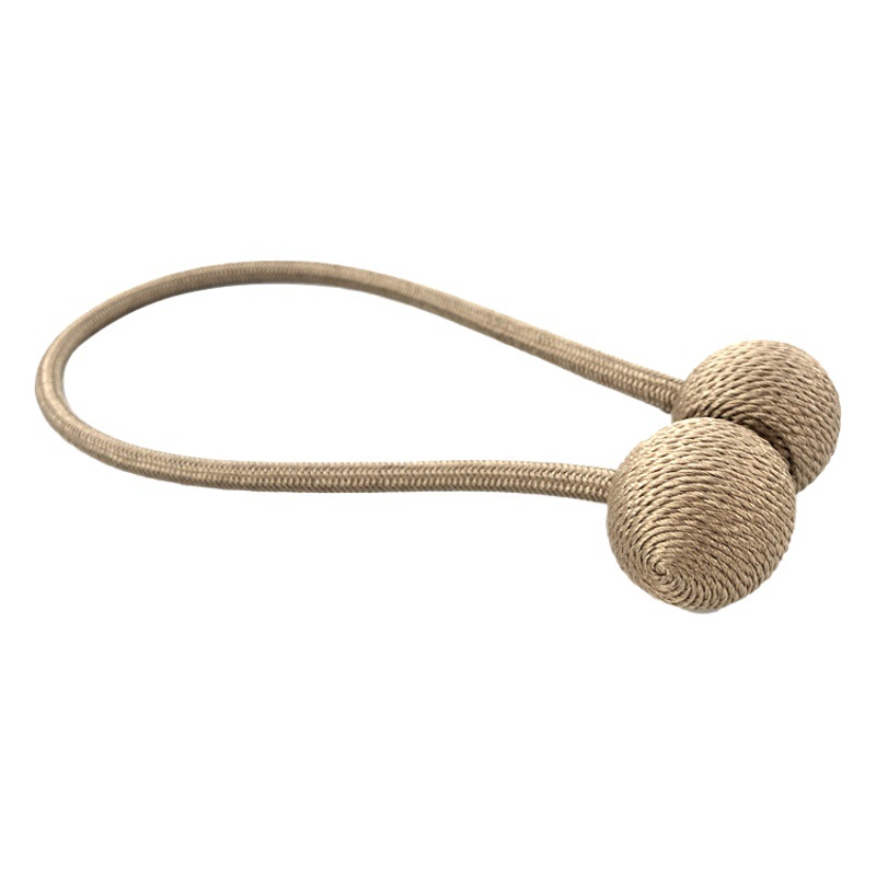 Spot wholesale curtain magnetic buckle strap magnetic earphone curtain buckle magnetic strapping band window screen bed curtain drawstring strap