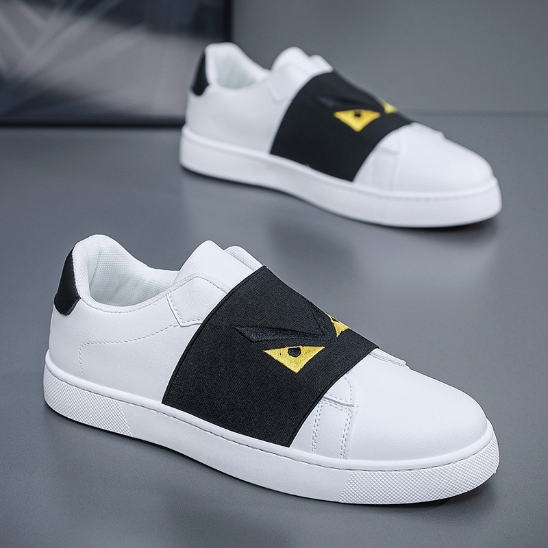 Men's Red Bottom Small Monster Breathable Sneakers Four Seasons Casual Shoes Fashion Trendy sneaker Lazy Men's Shoes