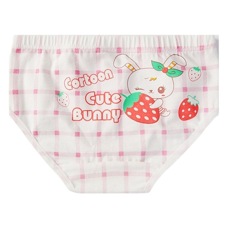 Children's cotton underwear girls' briefs girls' summer thin antibacterial breathable underwear cross-border wholesale Japanese cute