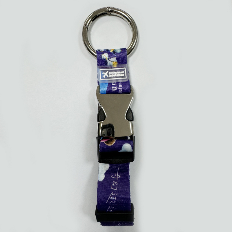 Picture of Luggage Hanging Buckle Safety Fixing Strap Backpack External Hanging Strap Packing Strap Suitcase Strapping Strap Metal Hanging Strap