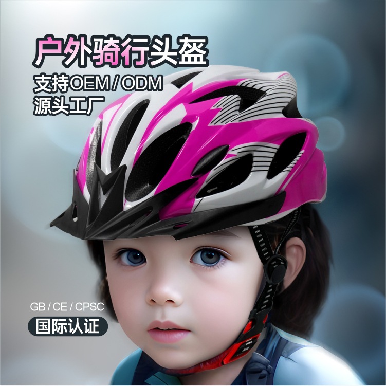 Factory cross-border direct supply of outdoor sports Integrated roller skating helmet bicycle riding children helmet