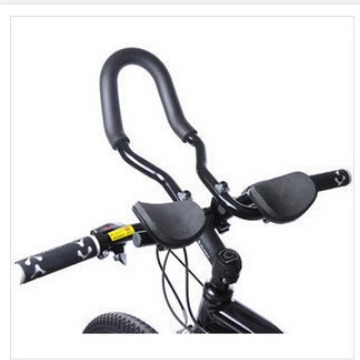 Bicycle rest handle iron three-handle bicycle aluminum alloy rest handle mountain bike rest handle accessories