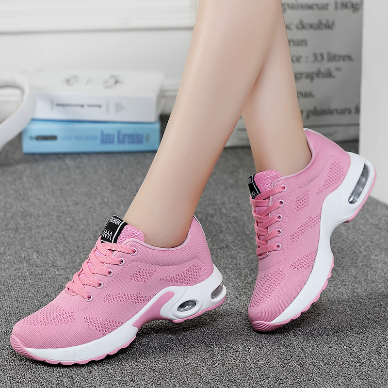 Picture of Cross-border Hot Sale Spring New Misty Netfly Weaving Women's Shoes Korean-style All-match Comfortable Casual Shoes Women's plus size sneaker