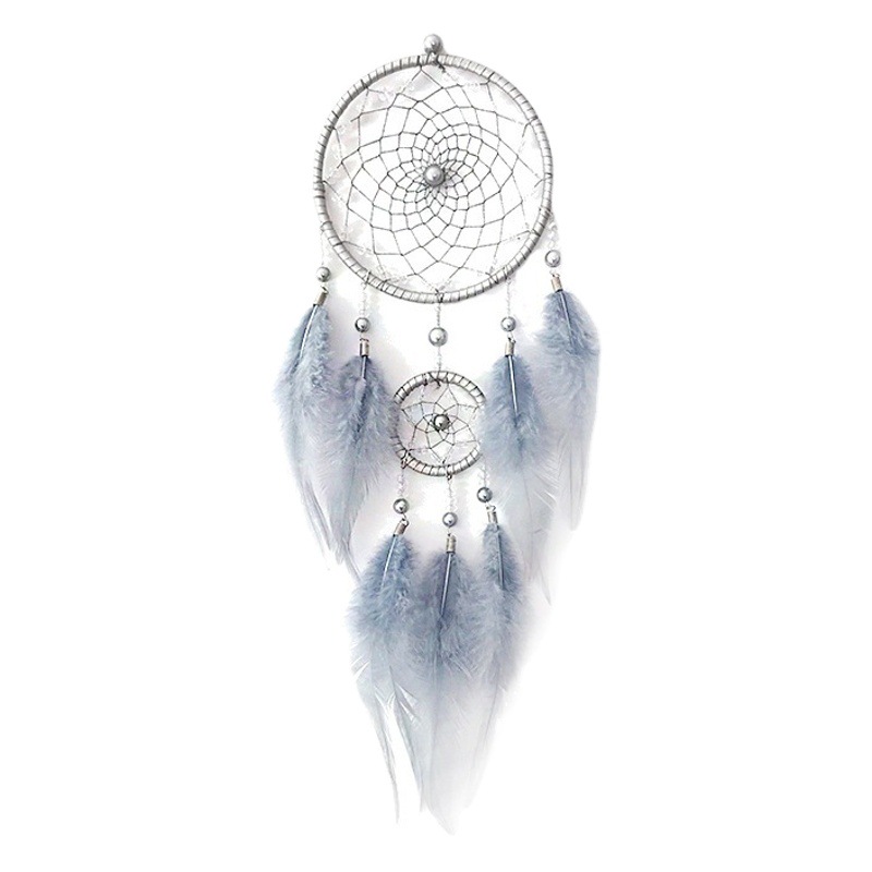 Girl's Heart Dreamcatcher Net Hanging Decoration Handmade Wind Chimes Room Decoration Creative Send Students Birthday Tanabata Valentine's Day