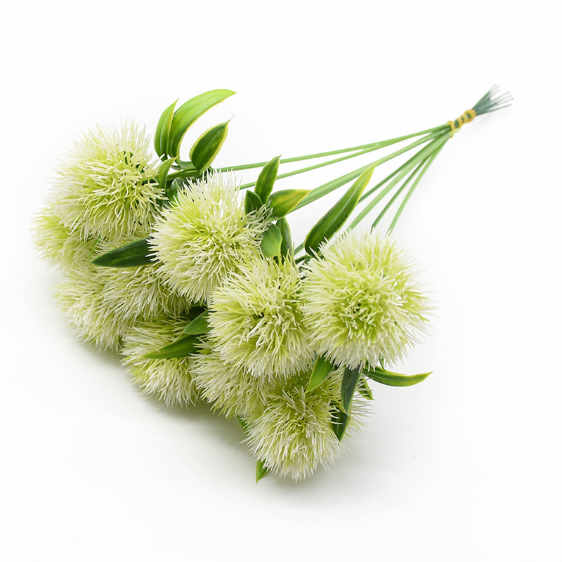 Picture of Amazon simulation plant European simulation dandelion plastic flower flower arrangement gardening home furnishings DIY adorable