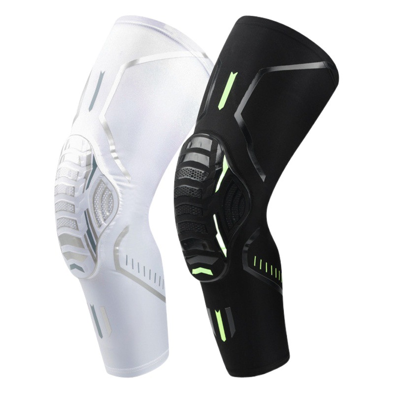 Basketball Honeycomb Anti-collision Knee Pad Professional Long Men's Training Sports Leg Pad Knee Pad Football Equipment Adult Pad