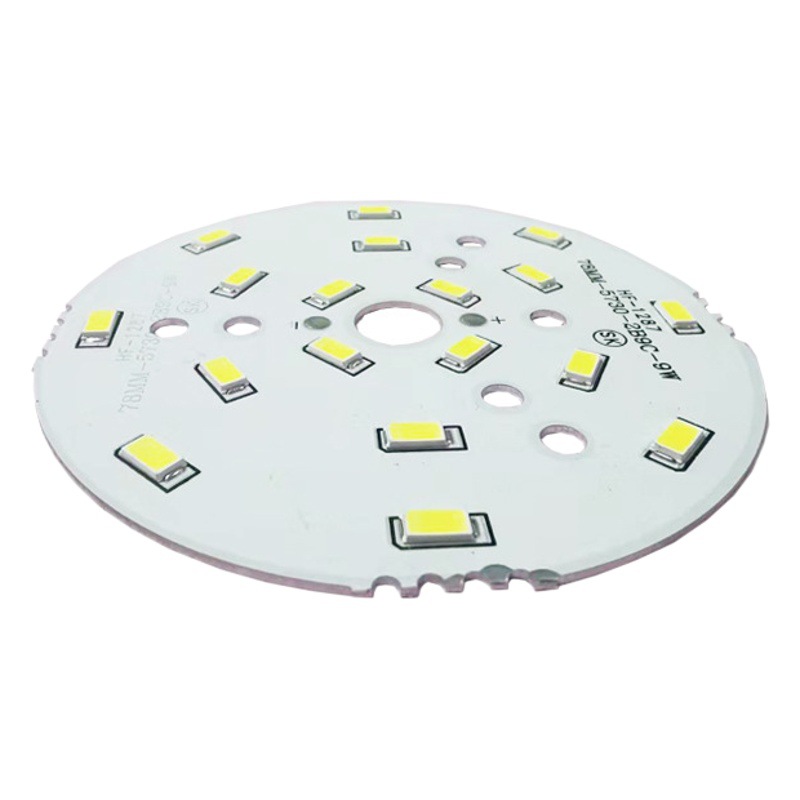 Picture of Supply 5730 lamp board 9W warranty for three years 9W bulb downlight highlight bulb 2 and 9 series of 300MA copper bracket