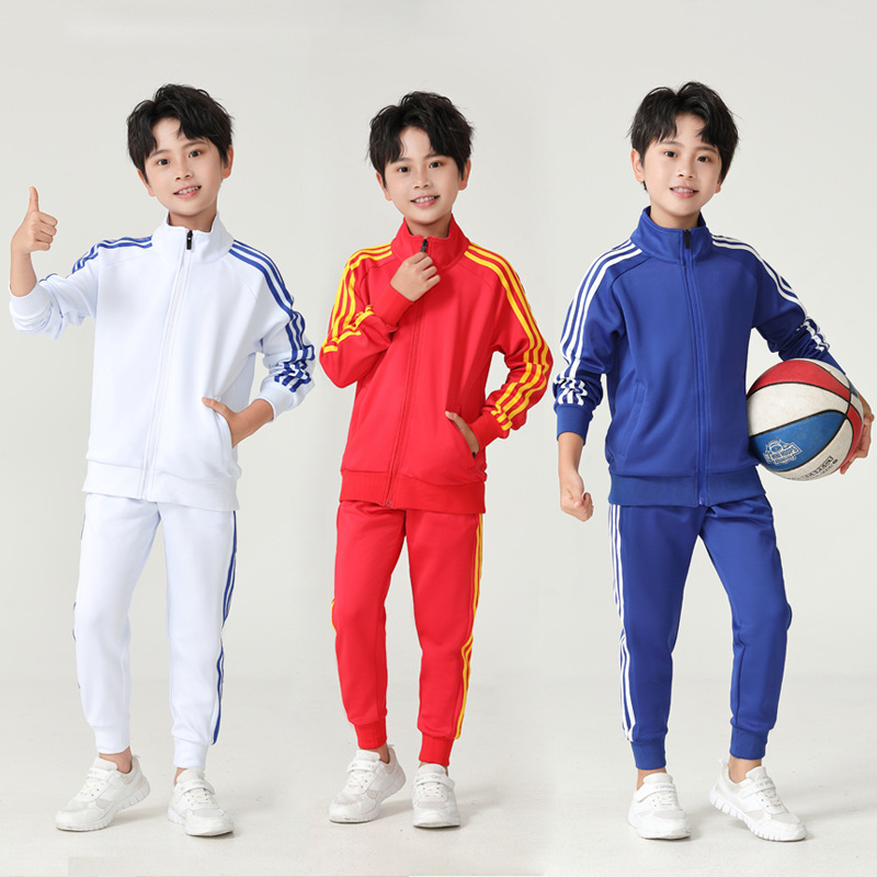 Autumn and winter sports suit outdoor training running suit student team Campus competition appearance suit basketball football costume