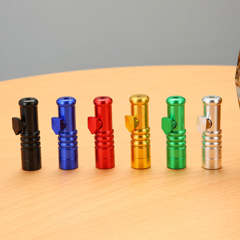 Cross-border foreign trade all-metal snuff bottle spot wholesale Europe, America and the Middle East 6 color assembly removable washable source factory